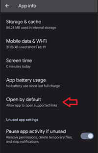 Boyd Sports App Info Screen